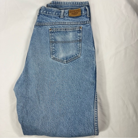Lands' End Light Blue Denim Jeans - Picture 12 of 13